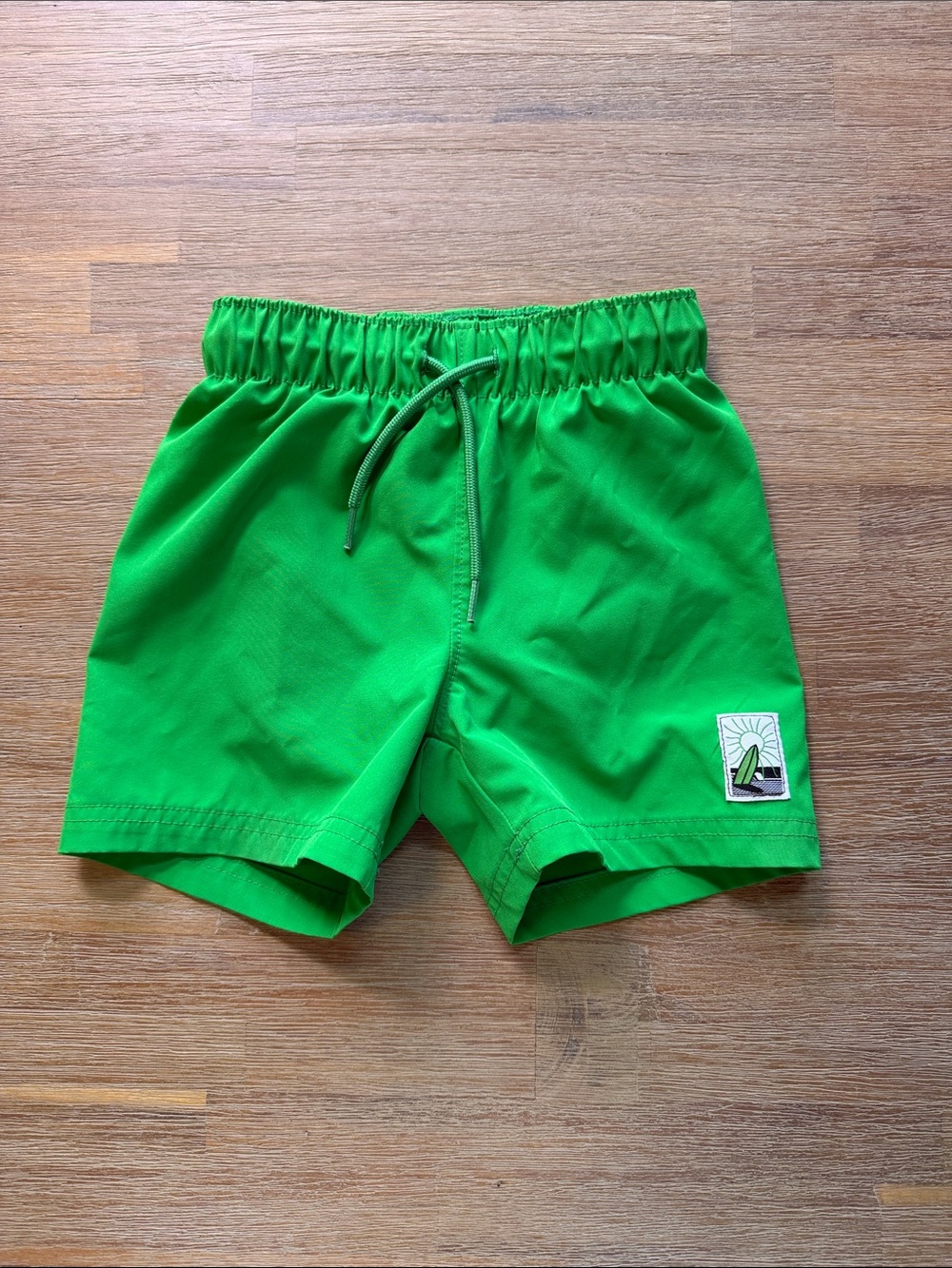 Old Navy | Bright Green Boys Swim Trunks | 2T